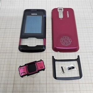 Nokia 7100s original cover MIX jelly red NEW EOL PARTS - Picture 1 of 3