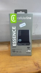 CELLULARLINE Power Bank 10000mAh ESSENCE  INCLUSO USB-C Power Delivery 20W - Foto 1 di 3