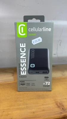 CELLULARLINE Power Bank 10000mAh ESSENCE  INCLUSO USB-C Power Delivery 20W - Immagine 1 di 3