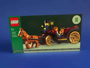 NEW LEGO Wintertime Carriage Ride 40603 Limited Edition Horse Cart 2023 - Picture 1 of 9