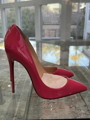 Christian Louboutin FUCHSIA Patent Leather So Kate Pumps Size40 US10 Brand New - Image 1 of 4