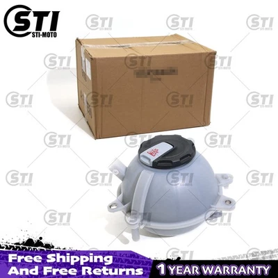 OEM 80A121405AQ Engine Coolant Expansion Tank With Cap for Audi Q5 2018-2024 - Image 1 of 4