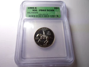2003-S Delaware Quarter ICG PR69DCAM  *Proof* - Picture 1 of 5