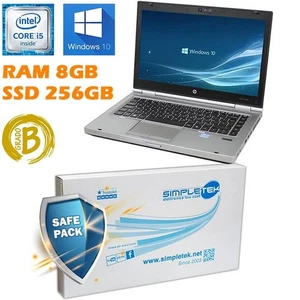 NOTEBOOK HP ELITEBOOK 8460P I5 2540M 14" 8GB 256GB SSD WINDOWS 10 PRO - Imagen 1 de 5