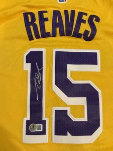 Austin Reaves signed Jersey Los Angeles Lakers signed Trikot BAS NBA Lakers Auto - Bild 1 von 9