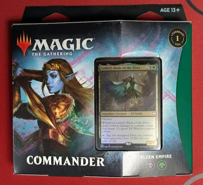 Sealed Commander Deck ELVEN EMPIRE Magic the Gathering Kaldheim MTG - Image 1 of 2