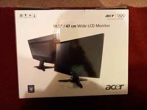 Acer G195HQV 18.5-inch Widescreen LCD Monitor - Picture 1 of 10