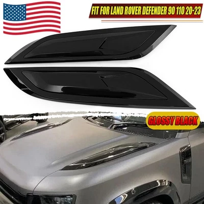 NUEVA cubierta de ventilación del capó delantero para Land Rover Defender 90 110 2020-2023 Foto 1 de 4