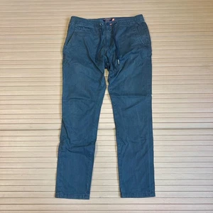 Superdry International Chinos Medium M Grey Mens Zip Drawstring Tapered Jogger - Picture 1 of 17