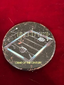 Vintage 1974 Supertramp Crime Of The Century Werbe Pinback Button 2,25" - Bild 1 von 2