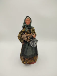 Santon de Provence, Terre cuite, Femme au fagot - Imagen 1 de 12