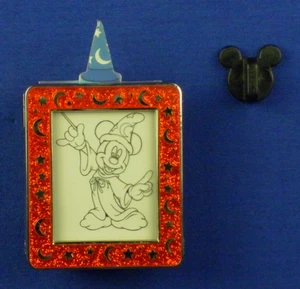 Prendedor Hechicero Mickey Mouse It's Magic Boceto Pull Up Imagen OC Disney # 89849 - Imagen 1 de 5