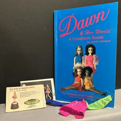 Dawn & Her World, Rock Flowers, Love, etc libro firmado, folletos de moda, etc. Foto 1 de 4