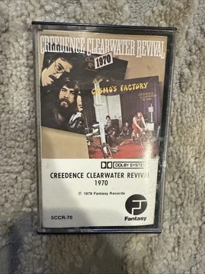 CCR Cassette Tape 70s Rock Southern COSMOS FACTORY PENDULUM WHOULL STOP THE RAIN - Image 1 of 4