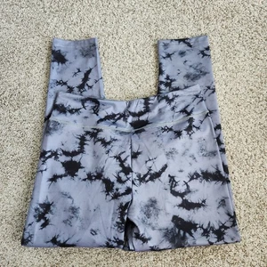 Shein Curve Damen Leggings Größe 1XL grau/schwarz Batik Leggings - Bild 1 von 6