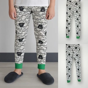 Hanna Andersson Star Wars Pajama Pants Boy Size 12 Storm Trooper And Darth Vader - Picture 1 of 7