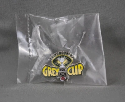 Vintage CFL Pin - 1997 Grey Cup Official Logo - Stamped Pin  - Image 1 of 3