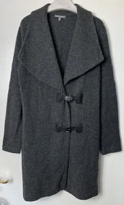 Cárdigan manta larga tejido 100 % lana de cordero LAURA ASHLEY talla UK 12 - Imagen 1 de 7