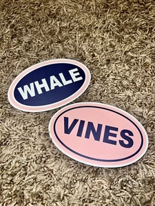 Vineyard Vines Whale & Vines Stickers Hydro Skateboard Yeti Car Truck Boat Phone - Picture 1 of 1