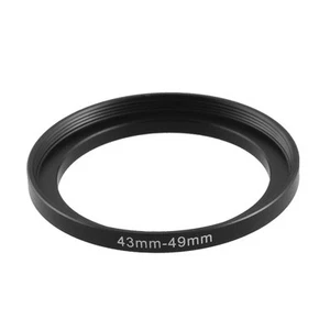43mm-49mm 43mm to 49mm 43 - 49mm Step Up Ring Filter Adapter for Camera Lens - Picture 1 of 4