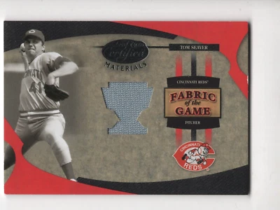 2005 Leaf Certified Materials Fabric of the Game Rewards Tom Seaver!  5/5 - Image 1 of 2