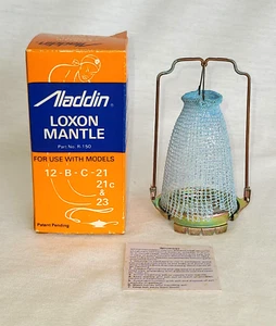 VTG Aladdin Loxon CAMISA Mantle 12-B-C 21 21C & 23 Lamps READ * MINOR DEFECTS - Picture 1 of 16