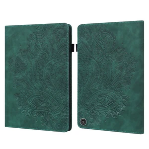 For Amazon Kindle Fire HD 10 Plus 2021 11th Gen Leather Wallet Stand Case Cover - Picture 1 of 50