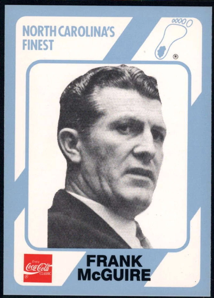 Frank McGuire 1989-90 Collegiate Collection North Carolina #104 NCAA N ID:103383 - Image 1 of 1