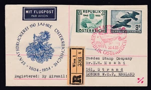 Reco Flugpost Sonderbeleg mit Höchstwert Vögel und Sonderstempel - Bild 1 von 3