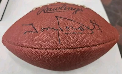 Fútbol americano Rawlings, Tony Dorsett, Dallas Cowboys, ver anuncio (EB-0) Foto 1 de 3