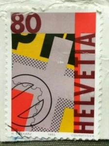 Switzerland stamps - Stamps & postmark 80 Swiss centime 1993 Sg:CH 1260 - Picture 1 of 1