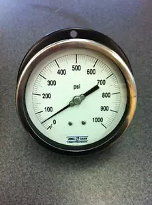 Manómetro Versa 0-1000psi 5" de diámetro Manómetro - Imagen 1 de 1