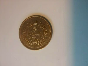 Rare 1981 San Diego CA Chuck E Cheese PizzaTime City TOKEN COIN - Picture 1 of 2