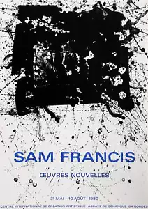 Sam Francis, ohne Titel (P-5), Poster - Bild 1 von 6
