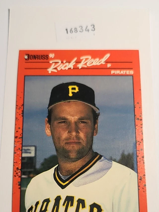 Rick Reed Pittsburgh Pirates 1990 Donruss #527 - Image 1 of 1