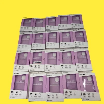 Lot of 20 - Tech21 Cases for iPhone 2019 5.8" T21-7862 Orchid T21-7862PKG20 #312 - Image 1 of 4