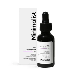 Minimalist 18% Hair Growth Serum With Redensyl, Anagain, Procapil, Capixyl, 30ml - Picture 1 of 7