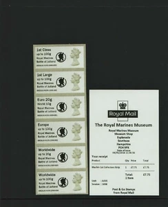 MACHIN Ma13 ROYAL MARINES RMM JUTLAND O/P A005 JUNE 2016 Collector Strip POST GO - Picture 1 of 1