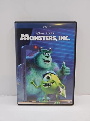 Monsters Inc 2001 Disney Pixar Animation Comedy Billy Crystal DVD FAST SHIPPING  - Image 1 of 3