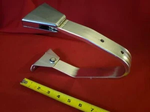 vtg mirror mount - parts only - outside side door aluminum break-away bracket - Foto 1 di 9