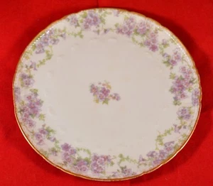 GDA Ch Field Haviland France Porcelain Flowers Bread Dessert Plate (5,1) - Picture 1 of 8