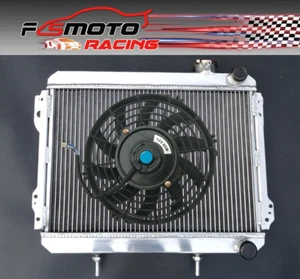 RADIADOR DE ALUMINIO + ventilador PARA TOYOTA COROLLA 1979-1982 AE71/72 SR5 3A/4A AT/MT - Imagen 1 de 7
