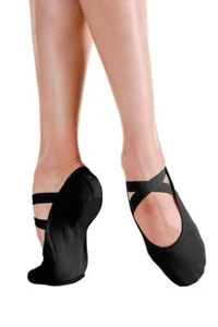 Dance NEW Ballet Shoes SoDanca SD120 Black All Sizes Adult Split Sole Canvas - Picture 1 of 95