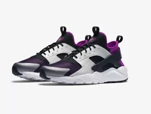 NIKE AIR HUARACHE RUN ULTRA HERITAGE MEN's RUNNING SHOE HYPER VOLT - PURPLE NEW - Picture 1 of 9
