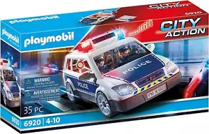 Playmobil Police Emergency Squad Car with Lights & Sound 6920 City Action - Picture 1 of 7
