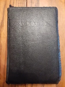 KJV Holy Bible Self Pronouncing Edition Illustrated Zipper Case World - Picture 1 of 11