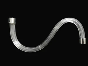 Arm Crystal Smooth Chrome 9 13/16in Replacement For Chandelier And Wall - Picture 1 of 3