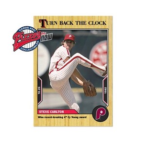 Steve Carlton - 2022 MLB TOPPS NOW Turn Back The Clock - Card 210 In Hand