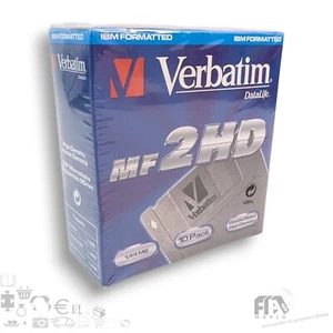 Verbatim DataLife Disketten 1,44MB MF2HD 3,5 90mm 10x Pack DOS PC⚡NEU Versigelt - Bild 1 von 6