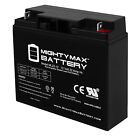 Mighty Max 12V 22AH SLA Battery for Stanley J5C09 50 Amp Jumpstarter